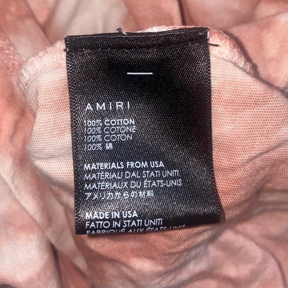 Amiri Peace Butterfly cotton T-shirt - Picture 6 of 6